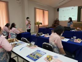 วันที่ 21 ต.ค.65 ต้อนรับคณะศึกษาดูงานจาก สหกรณ์เครดิตยูเนี่ยนพัฒนากสิกร โคกวัด จำกัด