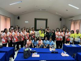  วันศุกร์ที่ 7 ก.ค.66 ต้อนรับคณะศึกษาดูงาน จาก สหกรณ์เครดิตยูเนี่ยนบ้านซ่องวังจันทร์ จำกัด