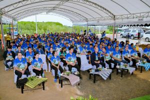 งานCU กิจกรรมเพาะพันธุ์กล้า ปลูกป่าชายเลน